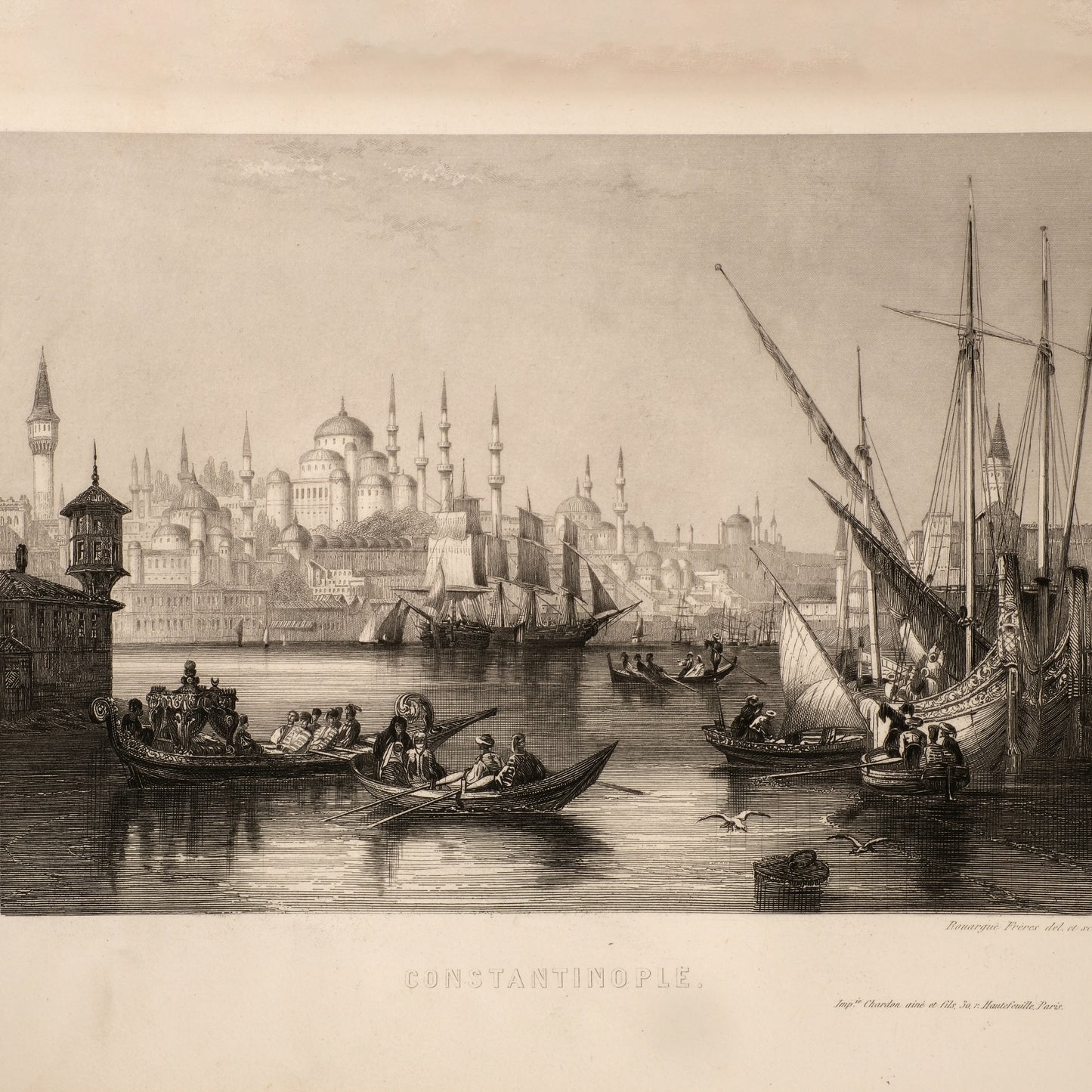 Constantinople et la Mer Noire 1855, Joseph Méry, Paris