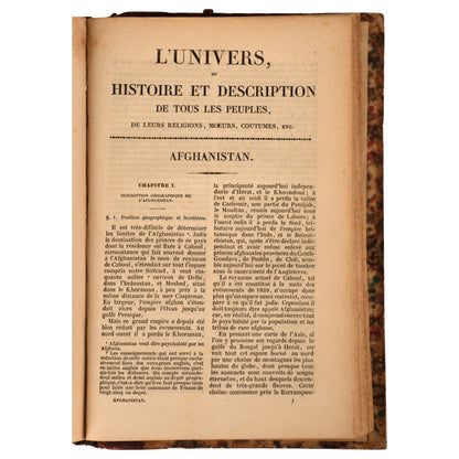 Tartarie, Béloutchistan, Boutan et Népal — Afghanistan 1848 — Firmin Didot Frères, Paris