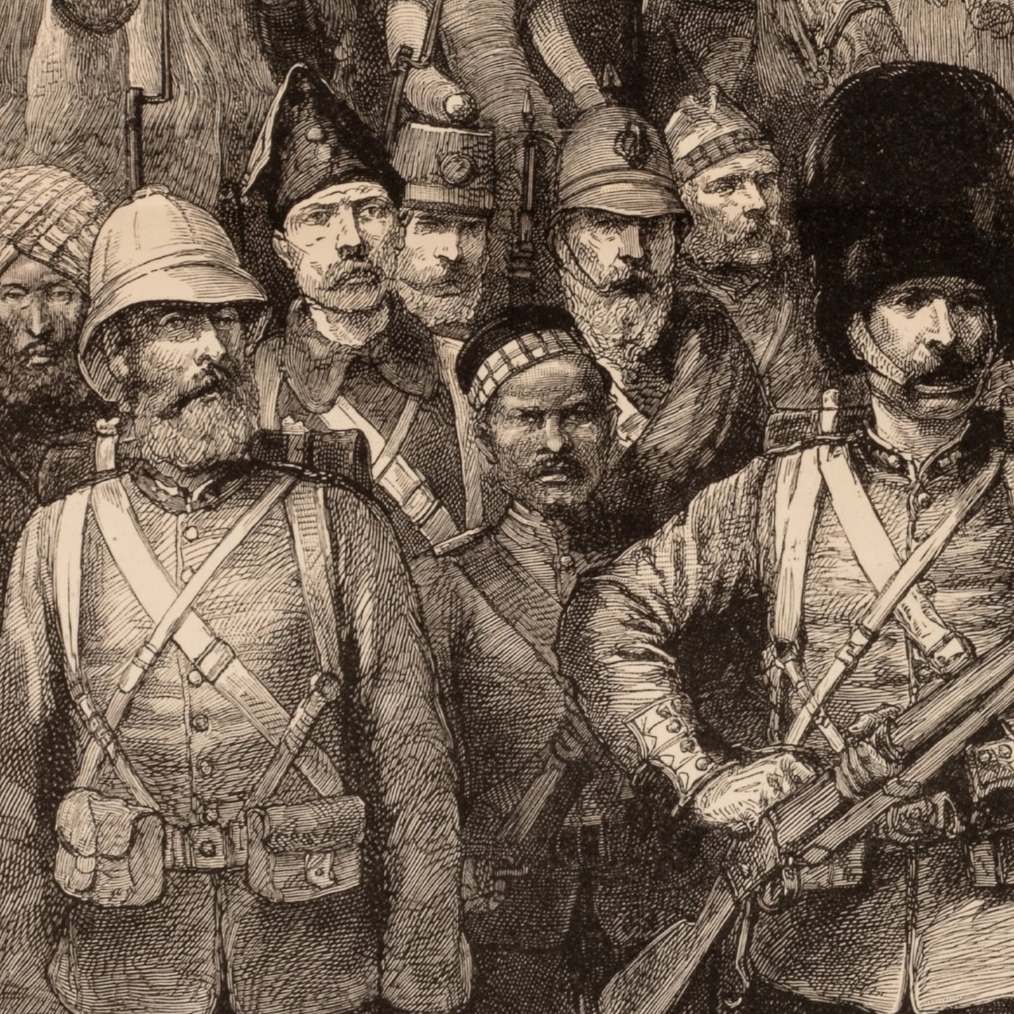 Britannia And Her Boys, Godefroy Durand, 1885 — The Graphic