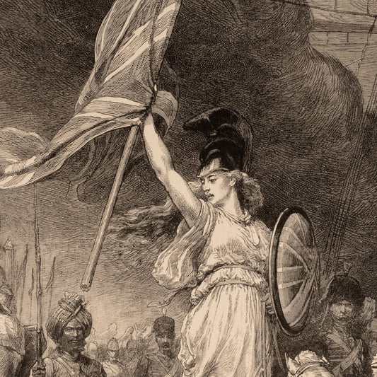 Britannia And Her Boys, Godefroy Durand, 1885 — The Graphic