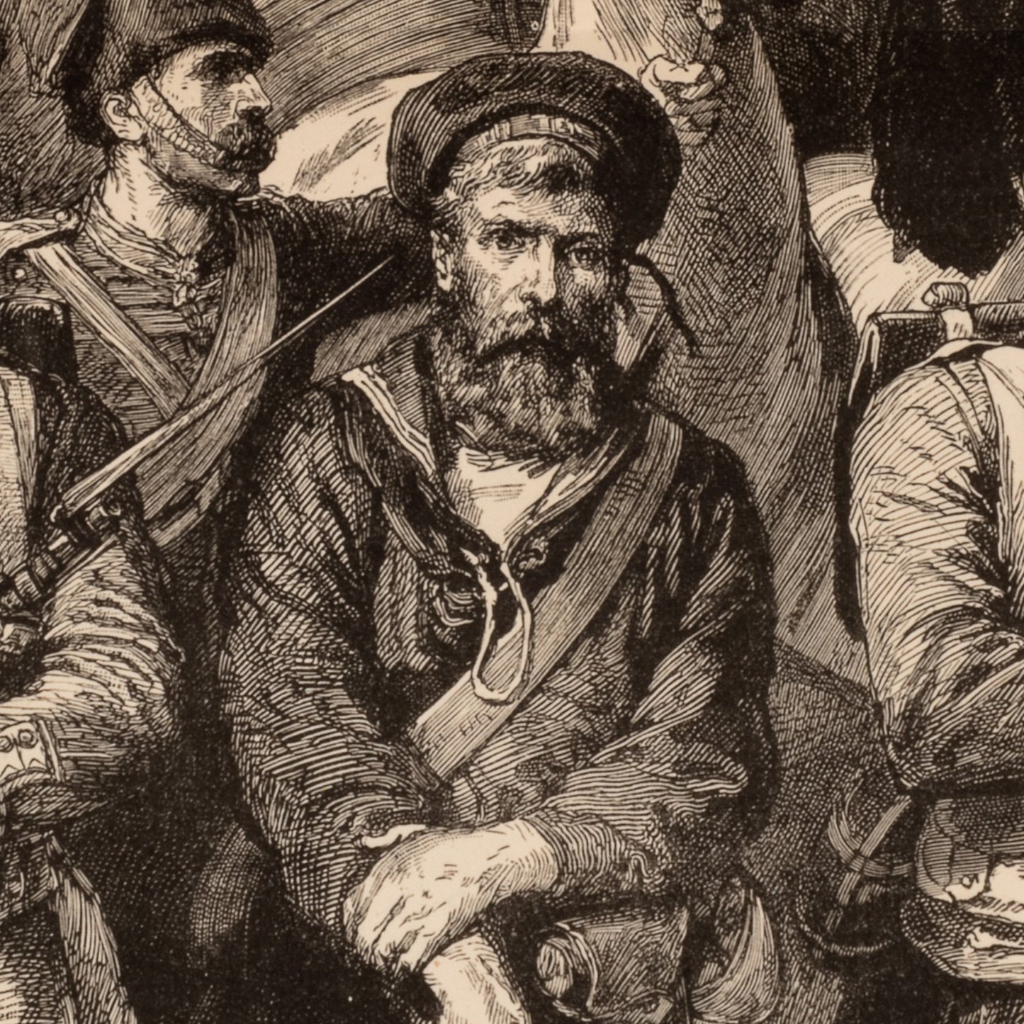 Britannia And Her Boys, Godefroy Durand, 1885 — The Graphic