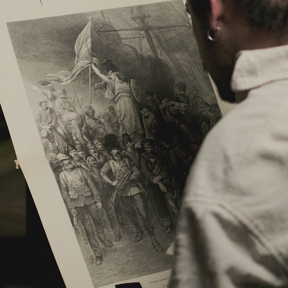Britannia And Her Boys, Godefroy Durand, 1885 — The Graphic